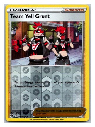 Team Yell Grunt 67/73 Champion's Path (Exc Condition) (Reverse Holo)