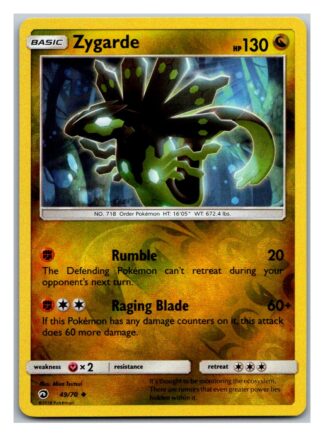 Zygarde 49/70 Dragon Majesty (Reverse Holo) (Exc Condition)