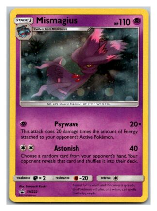 Mismagius SM222 Promo (Holo) (P Condition)