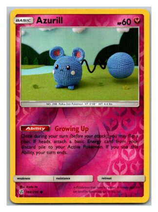 Azurill 146/236 Cosmic Eclipse (Reverse Holo) (Exc Condition)