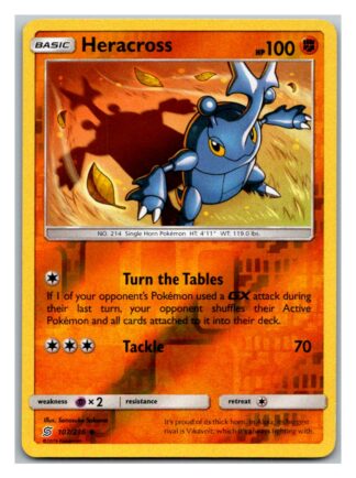 Heracross 107/236 Unified Minds (Reverse Holo) (Exc Condition)