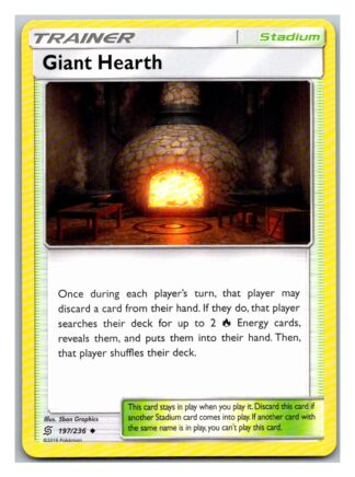 Giant Hearth 197/236 Unified Minds (Uncommon) (Exc Condition)