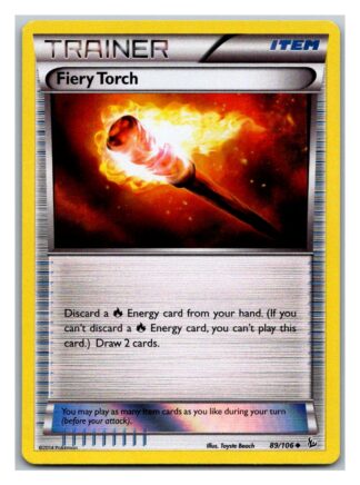 Fiery Torch 89/106 Flashfire (Holo Promo) (LP Condition)