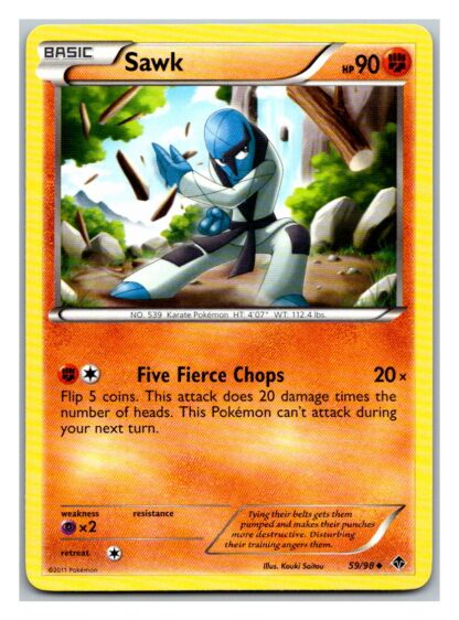 Sawk 59/98 Emerging Powers (Uncommon) (Exc Condition)