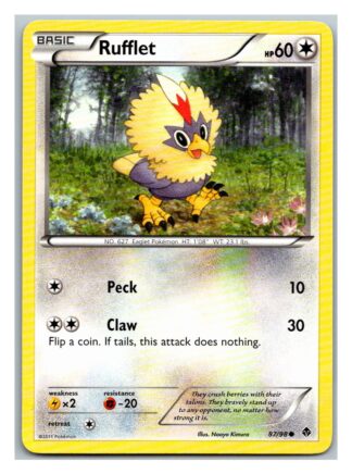 Rufflet 87/98 Emerging Powers (Common) (Exc Condition)