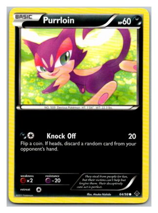 Purrloin 64/98 Emerging Powers (Common) (Exc Condition)
