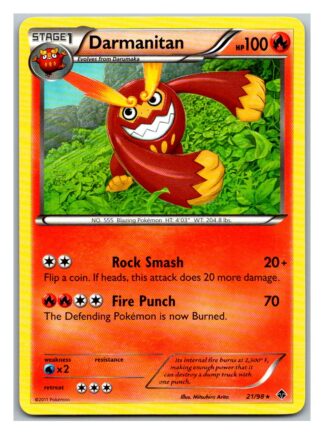 Darmanitan 21/98 Emerging Powers (Rare) (Exc Condition)