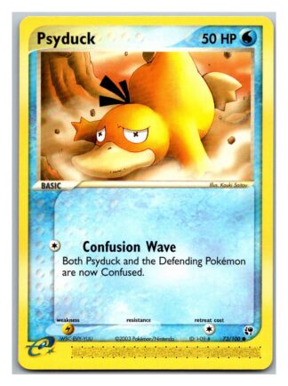 Psyduck 73/100 EX Sandstorm (Common) (LP Cond)