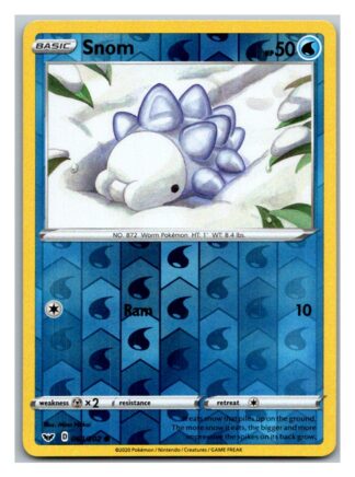Snom 63/202 Sword and Shield (Reverse Holo) (Exc Condition)