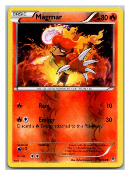 Magmar 16/83 Generations (Reverse Holo) (Exc Condition)