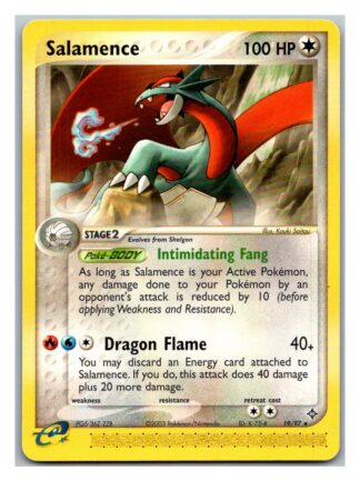 Salamence 19/97 EX Dragon (Rare) (LP Cond)