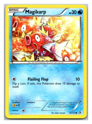 Magikarp 30/113 Legendary Treasures (Common) (Exc Condition)