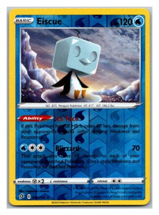 Eiscue 054/192 Rebel Clash (Reverse Holo) (Exc Condition)