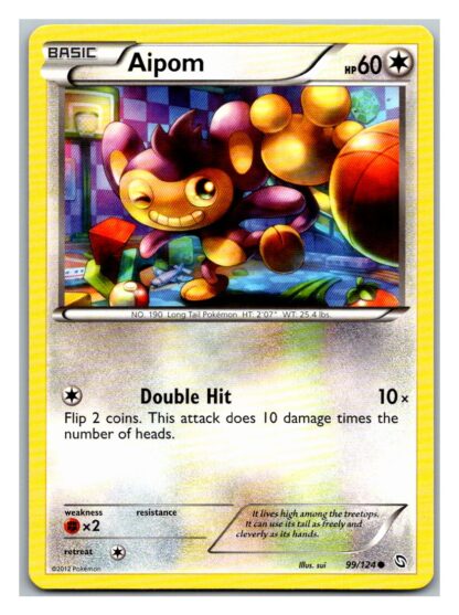 Aipom 99/124 Dragons Exalted (Common) (Exc Condition)