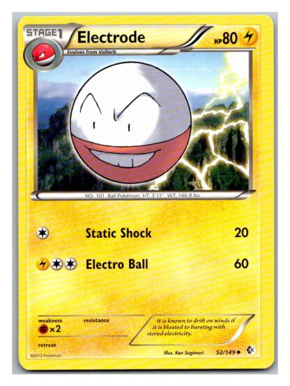 Electrode 52/149 Boundaries Crossed (Uncommon) (Exc Condition)