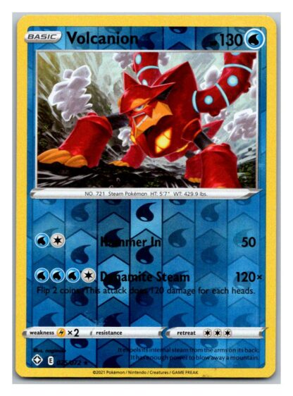 Volcanion 25/72 Shining Fates (Reverse Holo) (NM-Exc Condition)