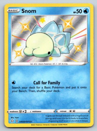 Snom SV033/SV122 Shining Fates (Shiny Holo) (NM-Exc Condition)