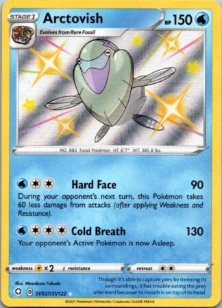 Arctovish SV037/SV122 Shining Fates (Shiny Holo) (NM-Exc Condition)
