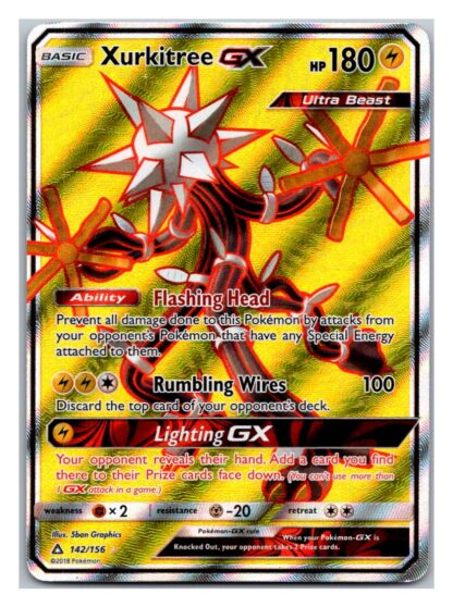 Xurkitree GX 142/156 Ultra Prism (Ultra Rare) (Exc Condition)