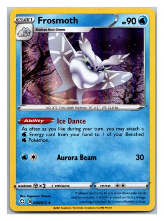 Frosmoth 30/72 Shining Fates (Holo) (NM-Exc Condition)