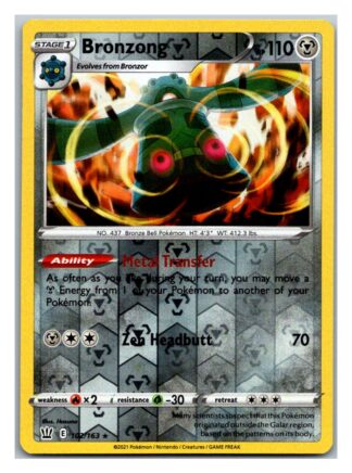 Bronzong 102/163 BattleStyles (Reverse Holo) (NM-Exc Condition)