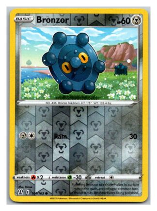 Bronzor 101/163 BattleStyles (Reverse Holo) (NM-Exc Condition)