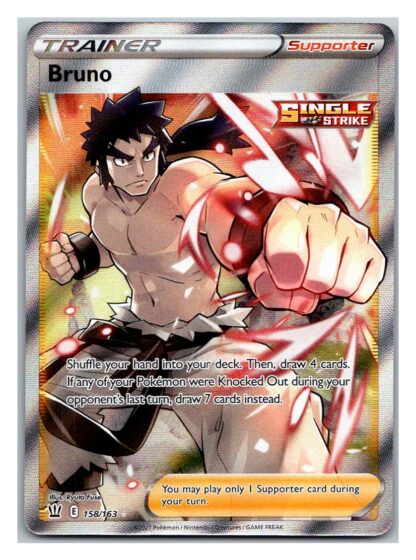 Bruno 158/163 BattleStyles (Ultra Rare) (NM-Exc Condition)