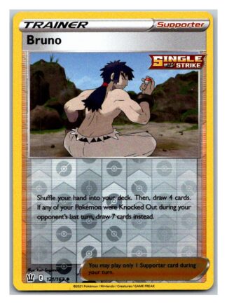 Bruno 121/163 BattleStyles (Reverse Holo) (NM-Exc Condition)