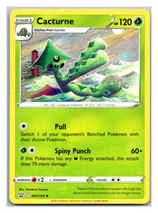 Cacturne 5/163 BattleStyles (Uncommon) (NM-Exc Condition)