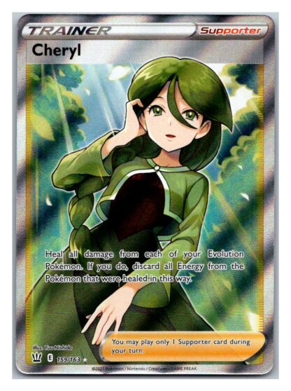 Cheryl 159/163 BattleStyles (Ultra Rare) (NM-Exc Condition)