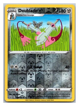 Doublade 106/163 BattleStyles (Reverse Holo) (NM-Exc Condition)