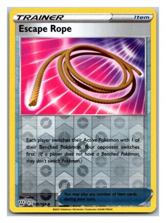 Escape Rope 125/163 BattleStyles (Reverse Holo) (NM-Exc Condition)