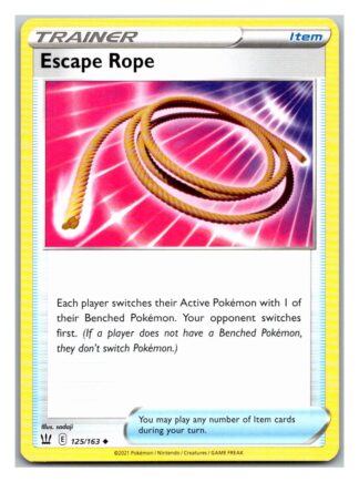 Escape Rope 125/163 BattleStyles (Uncommon) (NM-Exc Condition)
