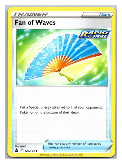 Fan of Waves 127/163 BattleStyles (Uncommon) (NM-Exc Condition)