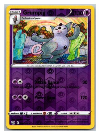 Grumpig 56/163 BattleStyles (Reverse Holo) (NM-Exc Condition)