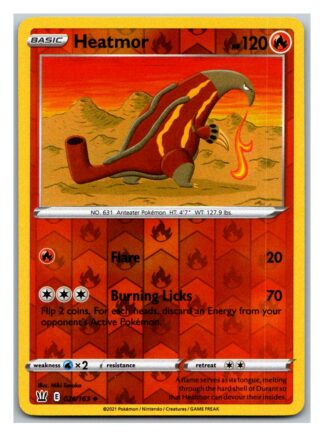 Heatmor 26/163 BattleStyles (Reverse Holo) (NM-Exc Condition)