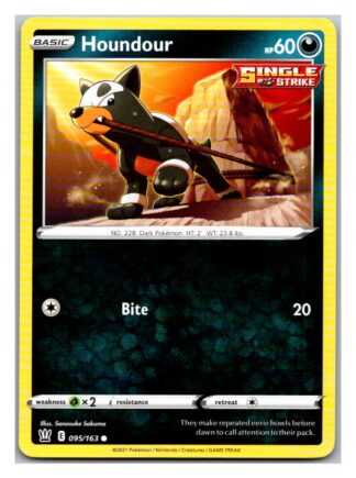 Houndour 95/163 BattleStyles (Common) (NM-Exc Condition)