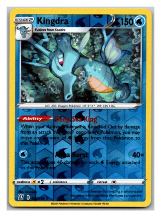 Kingdra 33/163 BattleStyles (Reverse Holo) (NM-Exc Condition)