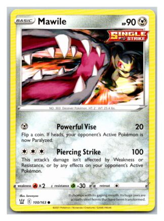 Mawile 100/163 BattleStyles (Common) (NM-Exc Condition)