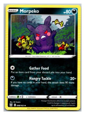 Morpeko 98/163 BattleStyles (Uncommon) (NM-Exc Condition)