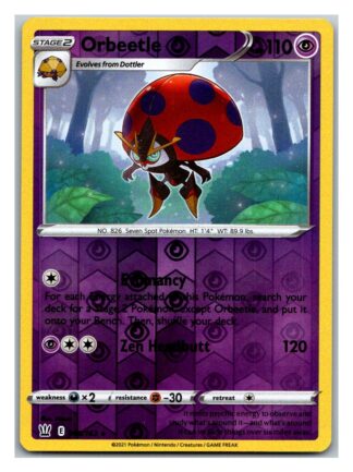 Orbeetle 65/163 BattleStyles (Reverse Holo) (NM-Exc Condition)