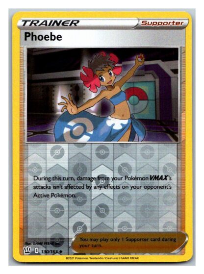 Phoebe 130/163 BattleStyles (Reverse Holo) (NM-Exc Condition)