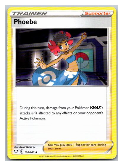 Phoebe 130/163 BattleStyles (Uncommon) (NM-Exc Condition)