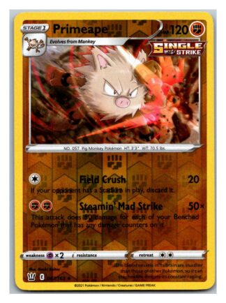 Primeape 67/163 BattleStyles (Reverse Holo) (NM-Exc Condition)