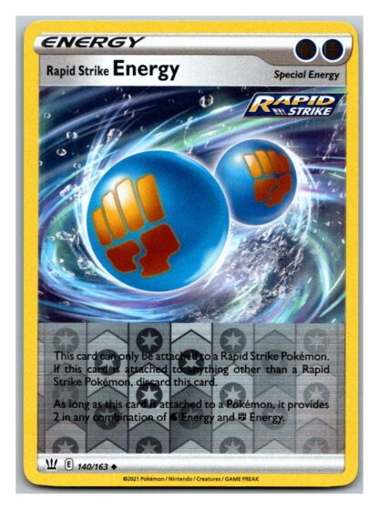 Rapid Strike Energy 140/163 BattleStyles (Reverse Holo) (NM-Exc Condition)