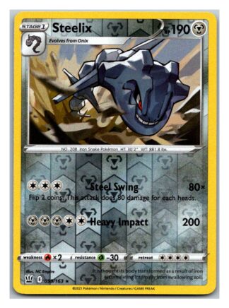Steelix  99/163 BattleStyles (Reverse Holo) (NM-Exc Condition)