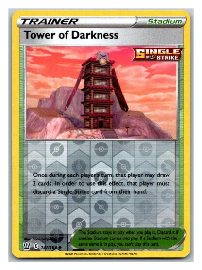 Tower of Darkness 137/163 BattleStyles (Reverse Holo) (NM-Exc Condition)