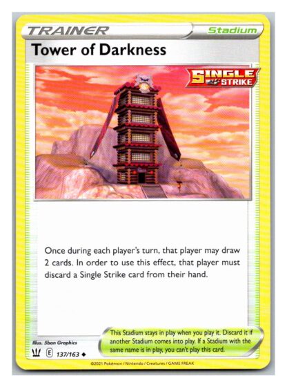 Tower of Darkness 137/163 BattleStyles (Uncommon) (NM-Exc Condition)