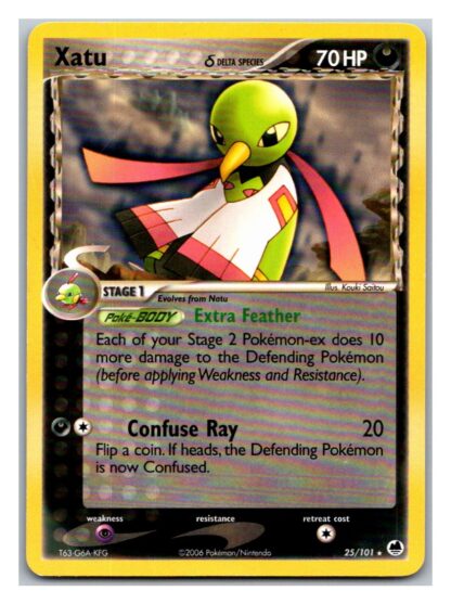Xatu 25/101 Dragon Frontiers (Rare) (P Condition)