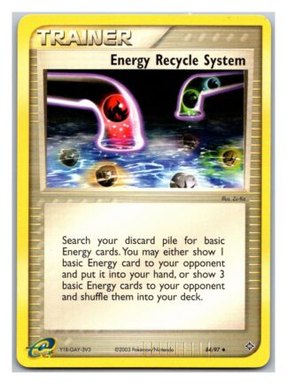 Energy Recycle System 84/97 Ex Dragon (Uncommon) (LP Cond)